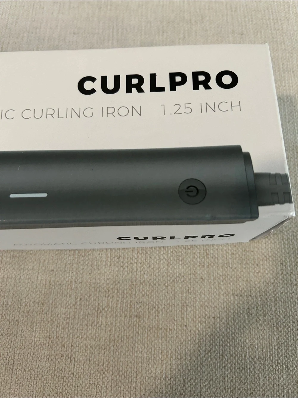 TYMO CURLPRO GREY, automatic curling iron, 1.25, NWT